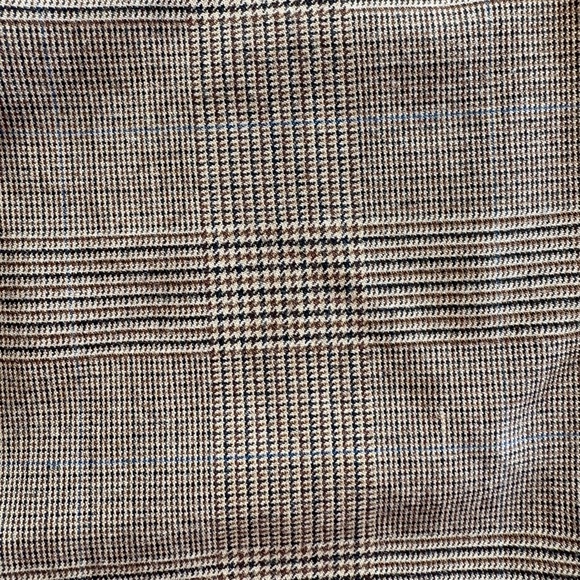 NWT Rag & Bone Rebecca Plaid Wool Pants, Brown/Beige, Straight Leg, Size 4 - Picture 8 of 14